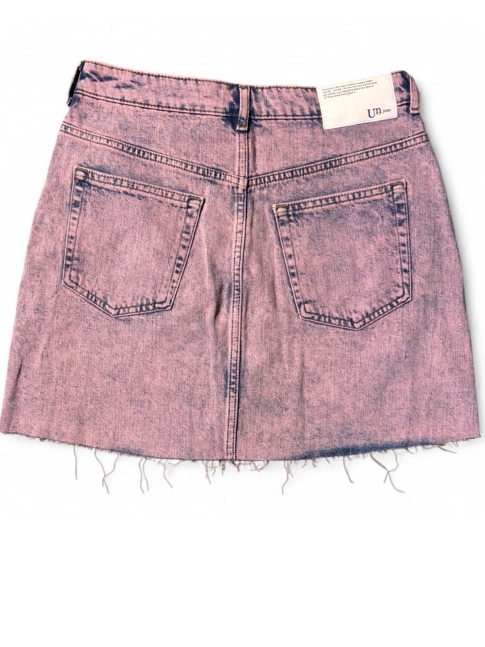 Y2K Denim Mini Skirt + Distressed Black Denim Shorts Bundle NWOT - Picture 4 of 6